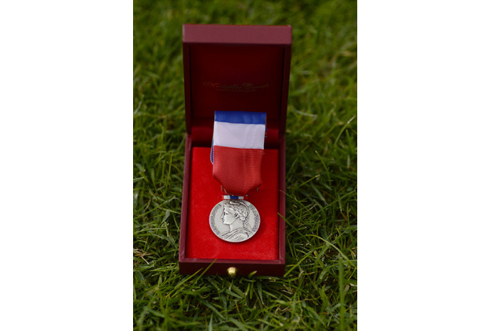 Remise de fin d'année de Médailles d'honneur du travail, septembre 2021
